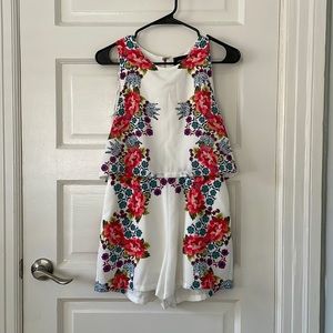 Floral romper